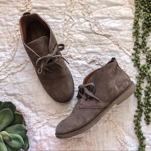 Lucky Brand Emillia Suede Desert Booties